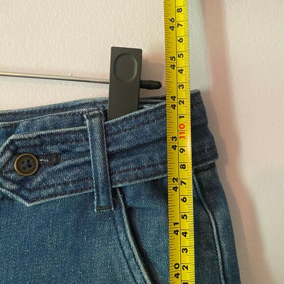 Pilcro Anthropologie Women's size 28 Boho Flare Jeans High Rise Minimalist - Picture 11 of 14